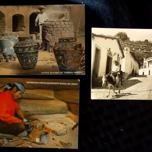 Collection of 3 Mexico postcards
